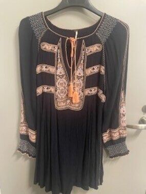 FREE PEOPLE, M, NAVY